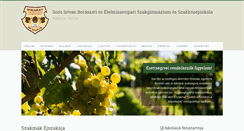 Desktop Screenshot of borasziskola.hu